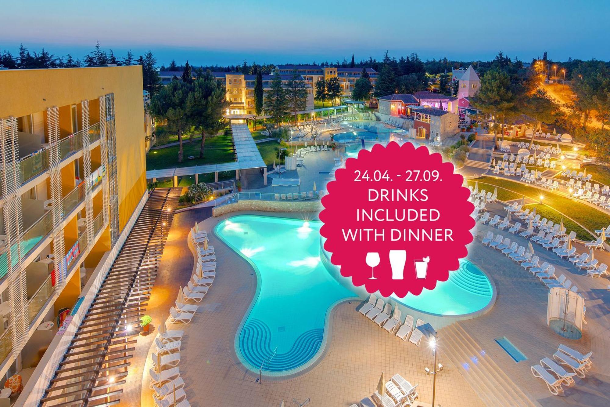 Hotel Garden Istra Plava Laguna Умаг Екстериор снимка